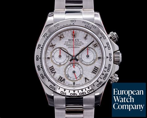 rolex uomo daytona 116509|rolex cosmograph daytona meteorite price.